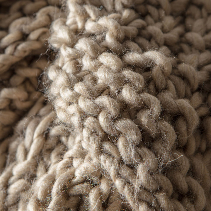 Moss Chunky Knitted Throw
