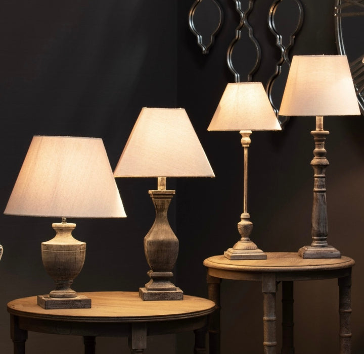 Catherine Wooden Lamp