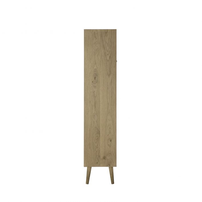 Malmö Oak 2 Door Open Display