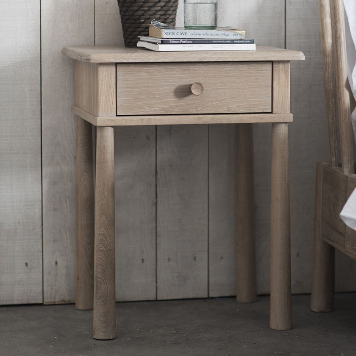 Dorset Oak 1 Drawer Bedside