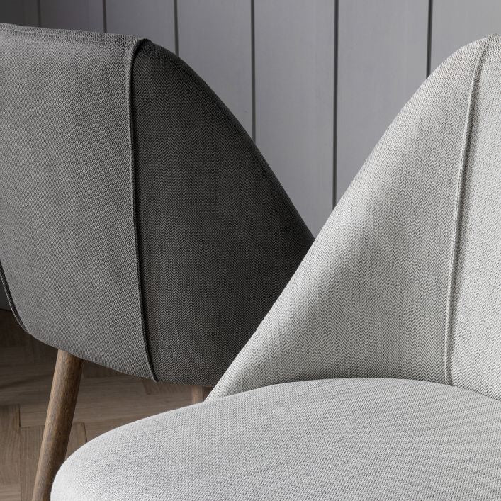 Elliot Natural Dining Chairs(Pack of 2)
