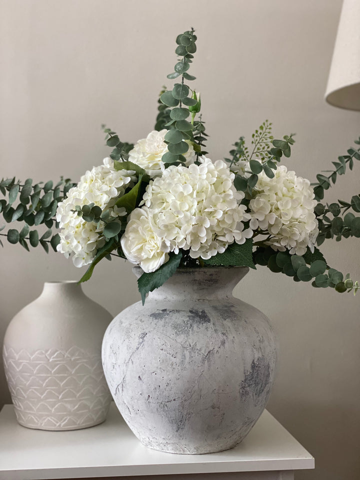 Darcy stone vase