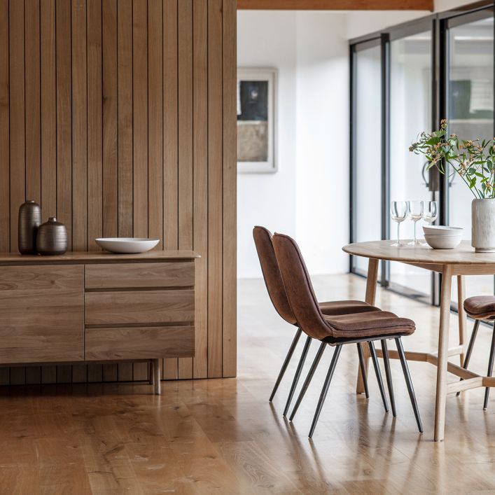 Stockholm Oak Dining Table
