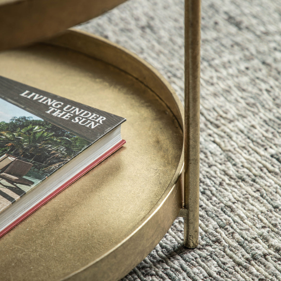 Selma Gold Coffee Table