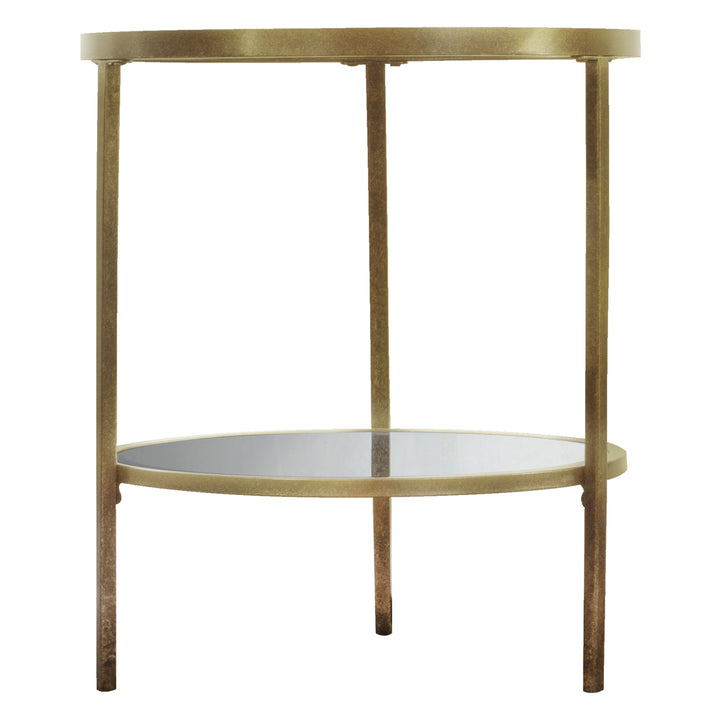 Hudson Side Table | Champagne