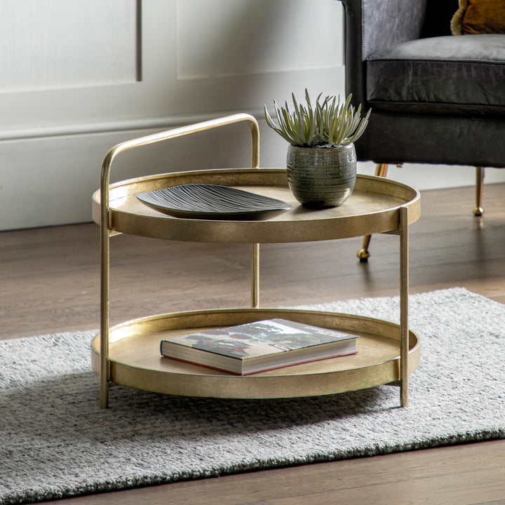 Selma Gold Coffee Table
