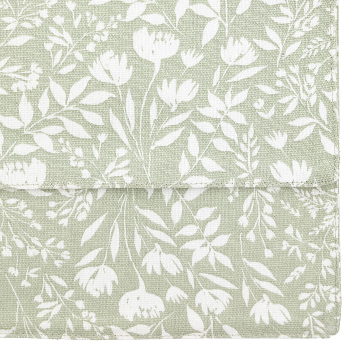 Sage Floral Table Runner 180cm