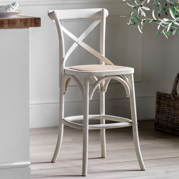 White French Style Breakfast Stool (2pk)