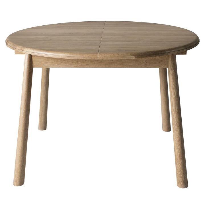 Dorset Oak Round Extending Dining Table