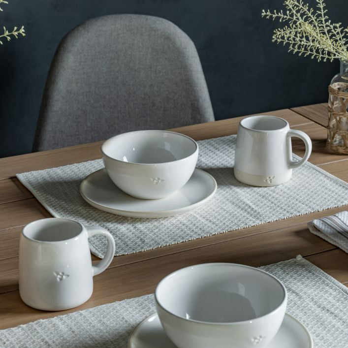 Stoneware Bee Mugs (Set of 4)