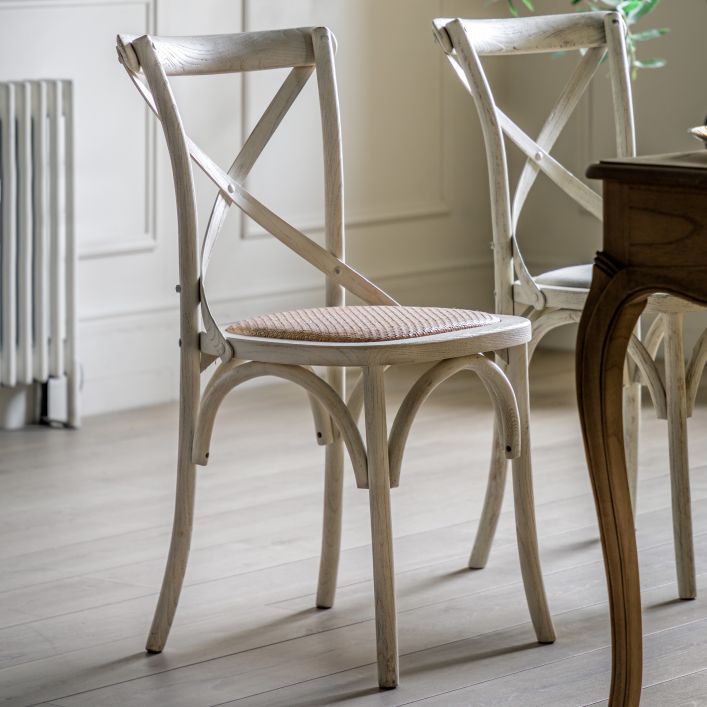 White French Style Chair (2pk)