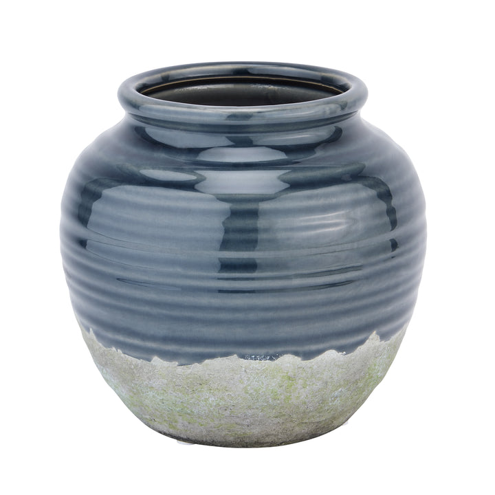 Two-tone Squat Vase