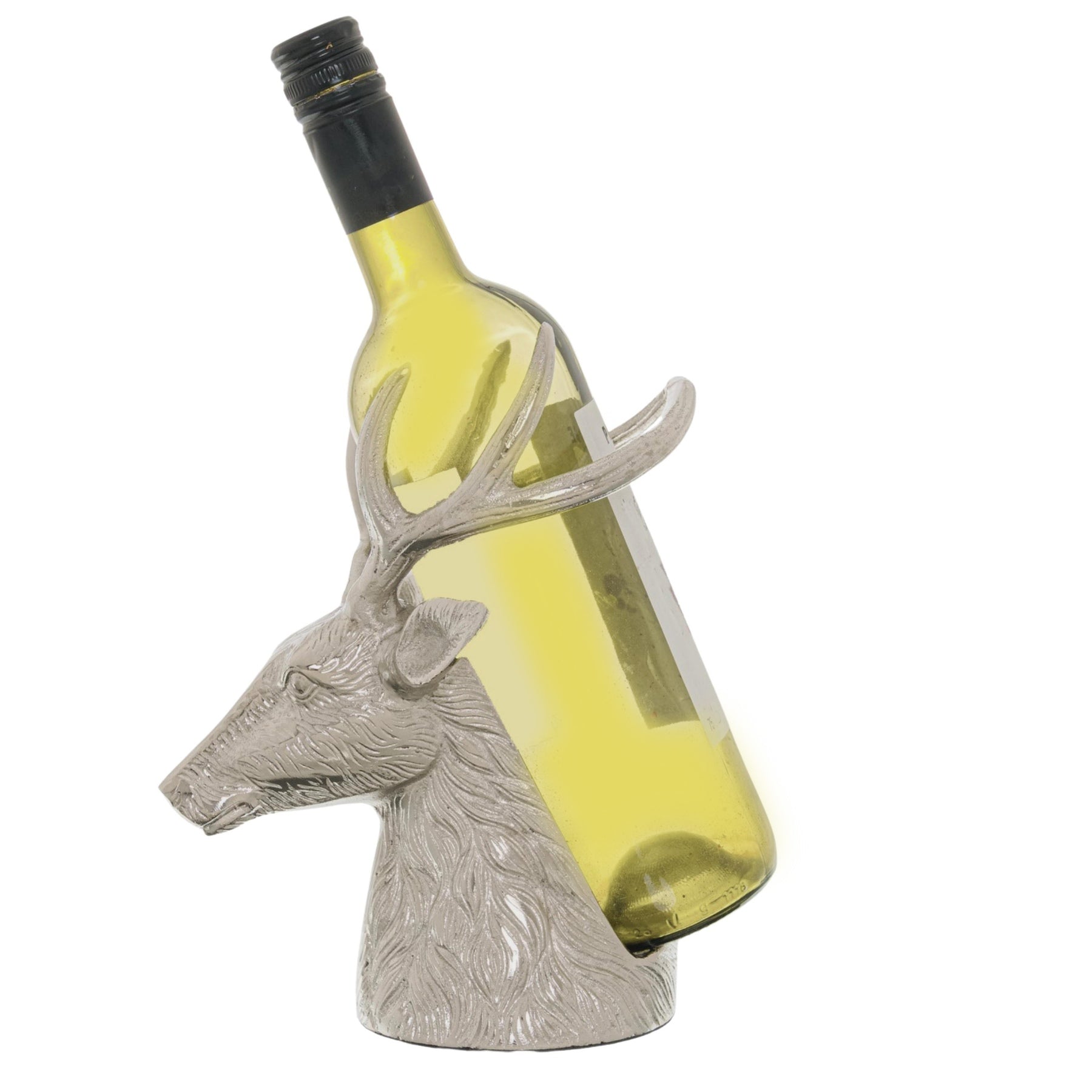 Stag wine bottle online holder