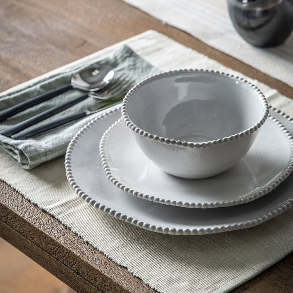 Organic Beaded Bowl (4pk) - Bowls