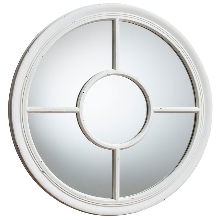 St Ives Mirror | White