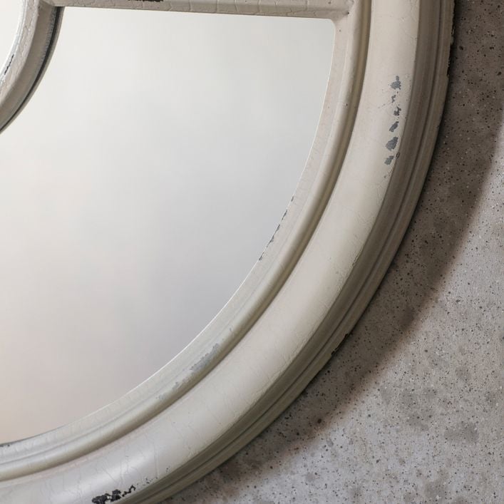St Ives Mirror | White