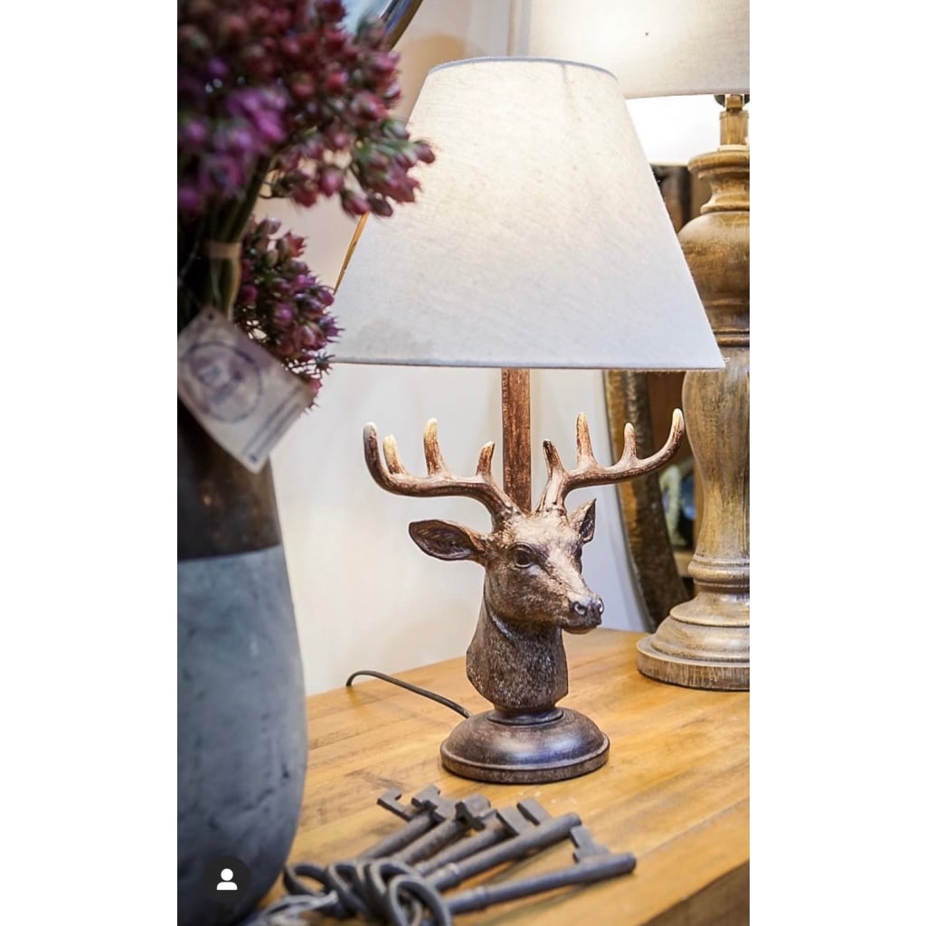 Stag table lamp hotsell sainsbury's