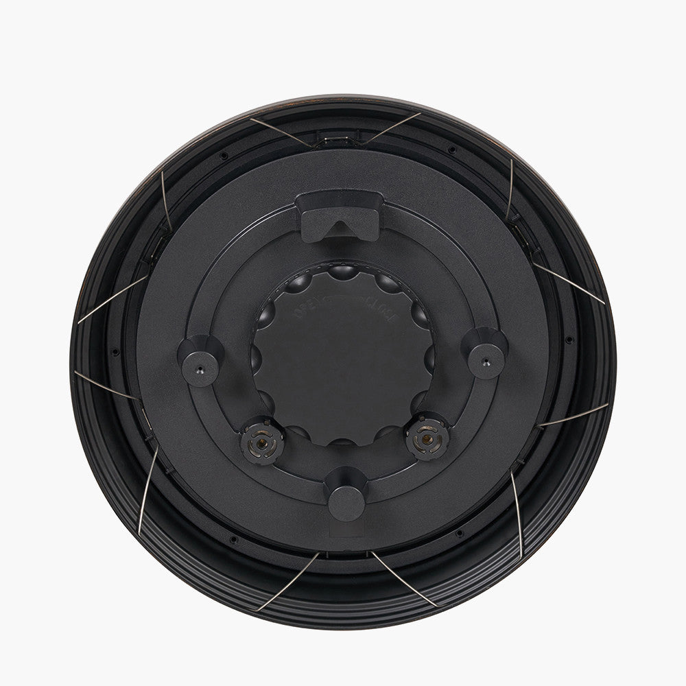 Antique Bronze Effect Indoor Outdoor Wall Clock