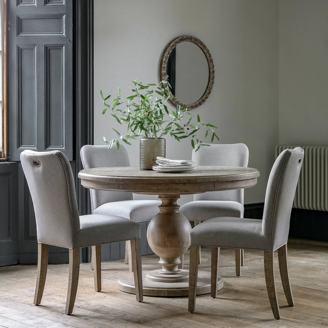 Saint Lucia Round Extending Dining Table