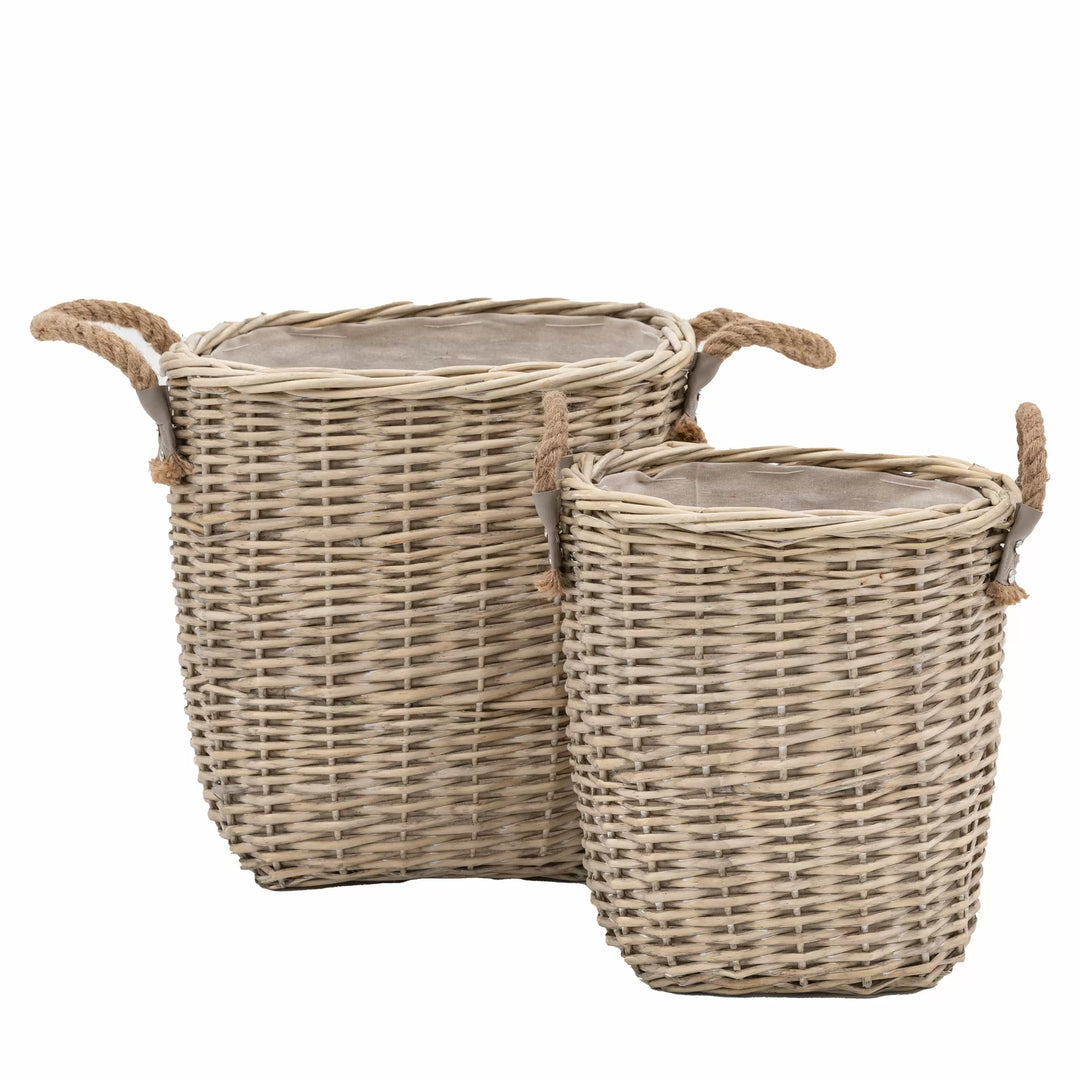 Paraiso Square Baskets Set of 2