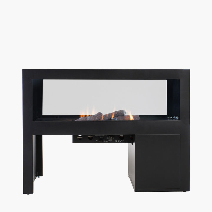 Cosivista 120 Black Fire Pit Large