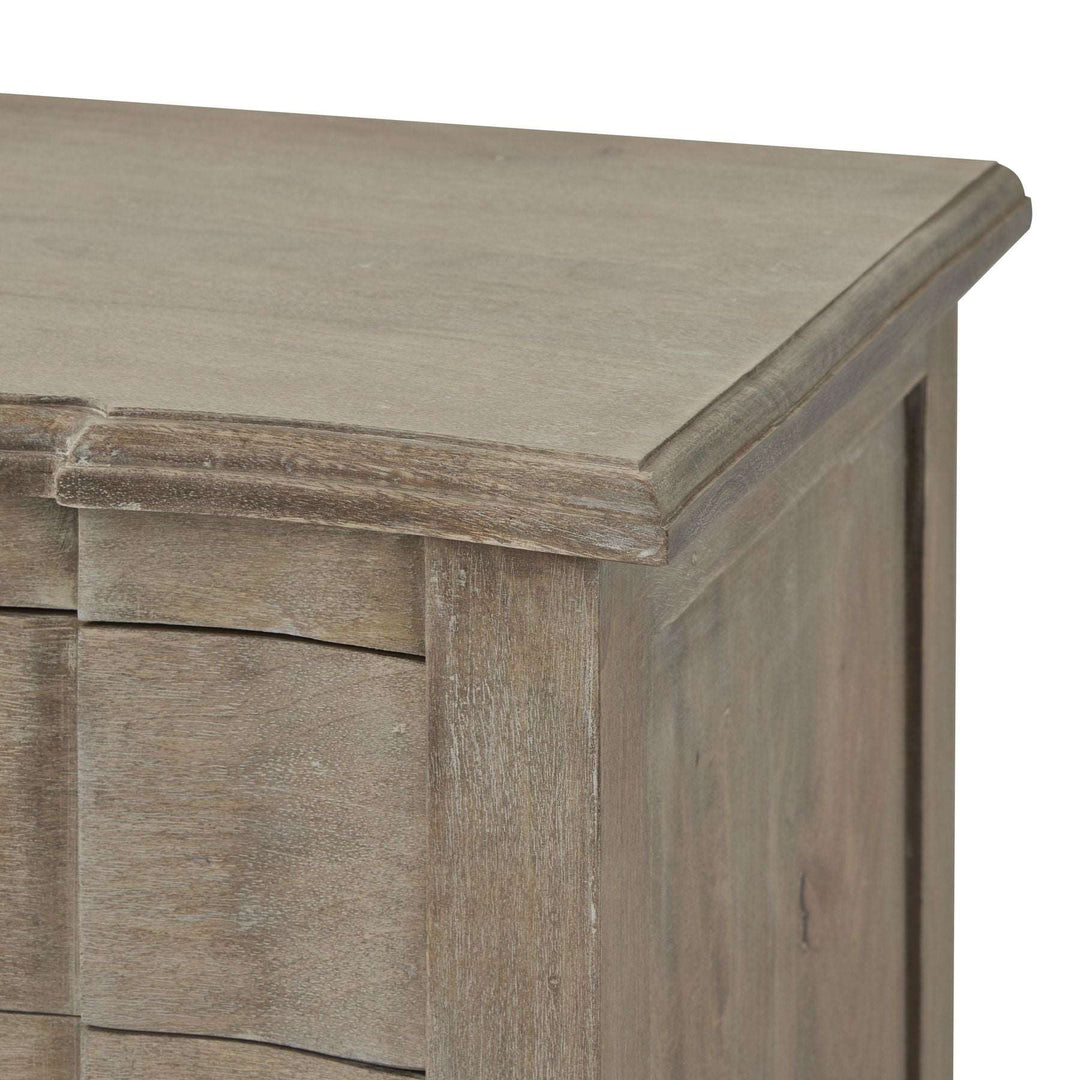 Bordeaux Collection 3 Drawer Bedside Table