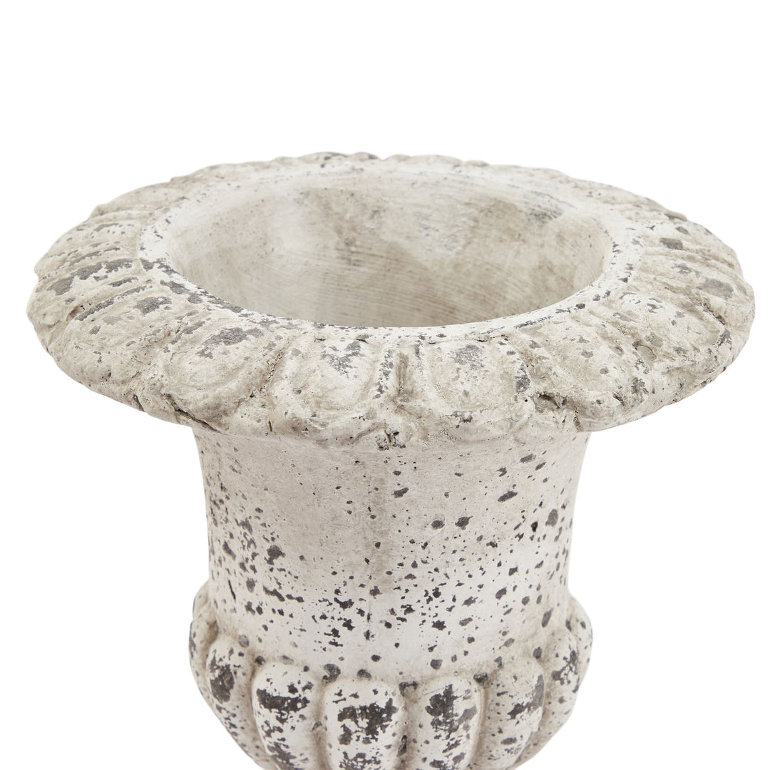 Rustic Stone Ceramic Urn