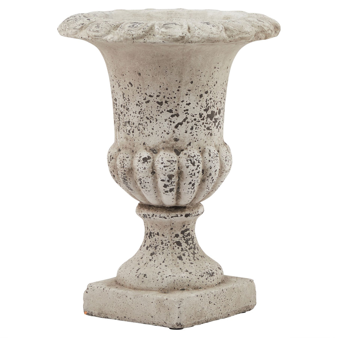 Rustic Stone Ceramic Urn