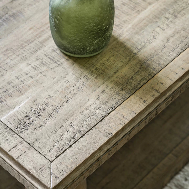 Saint Lucia Pine Square Coffee Table