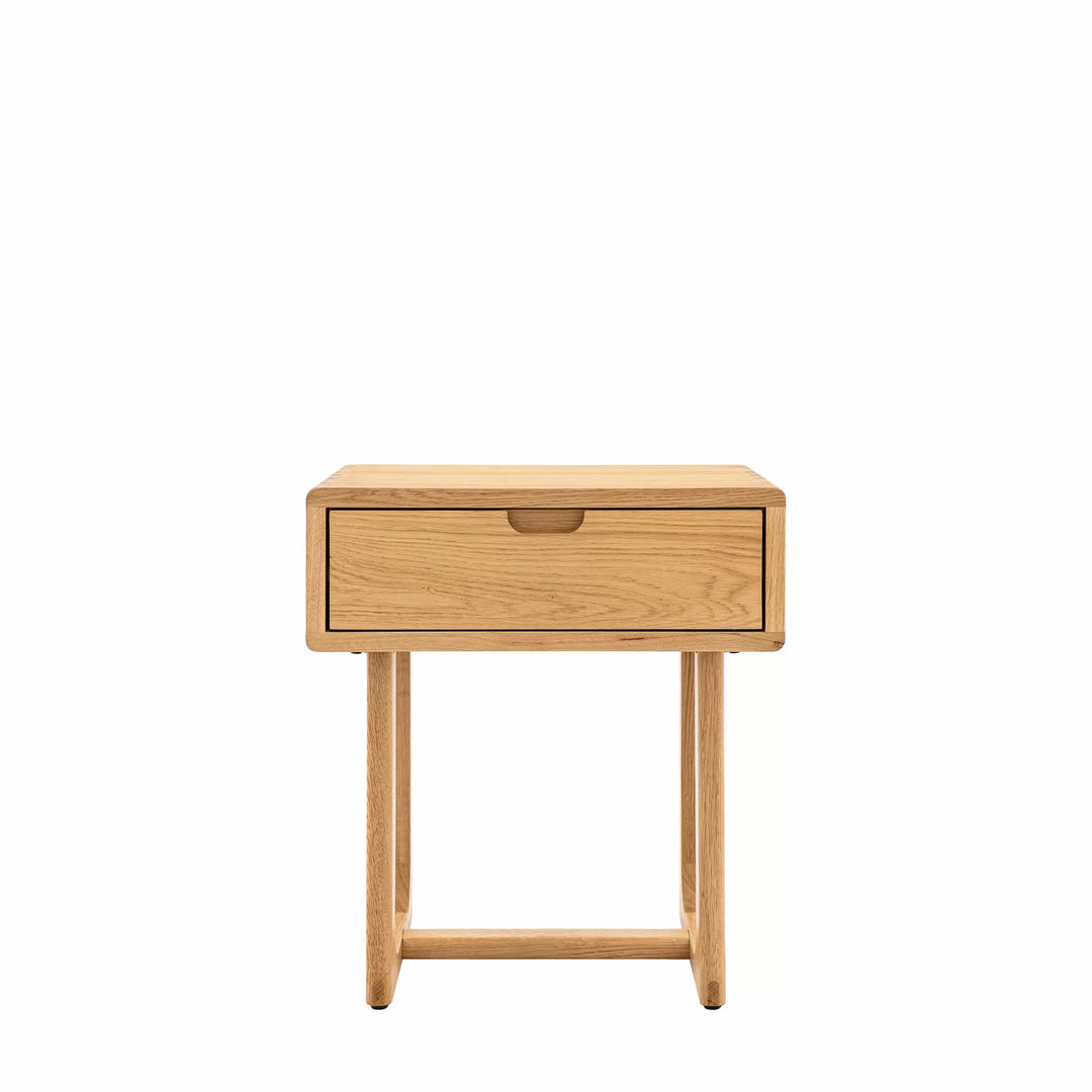 Craft 1 Drawer Bedside Oak