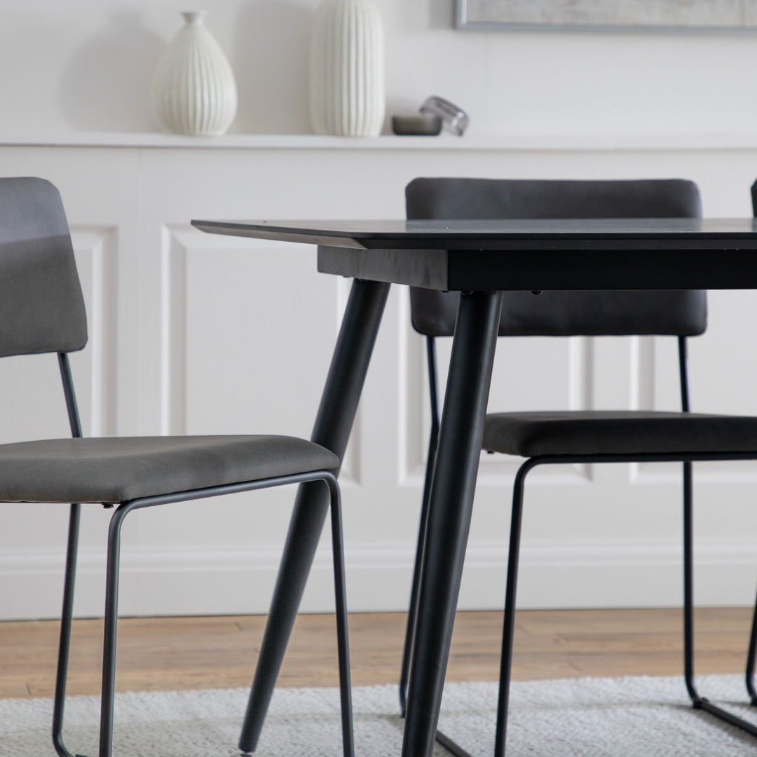 Astley Dining Table | Black