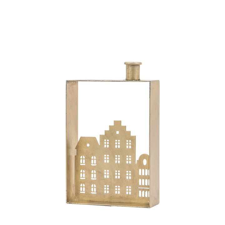 Casa Candleholder | Antique Gold