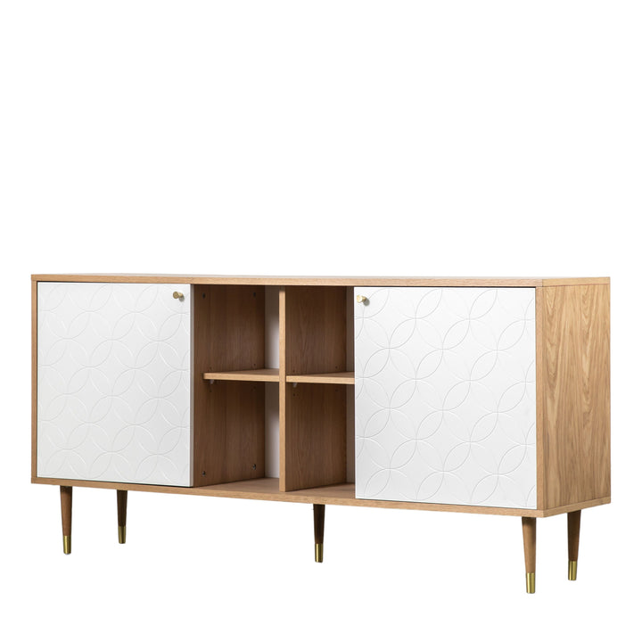 Newbury Sideboard Oak | White