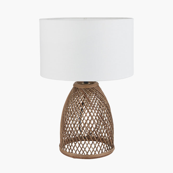 Konka Natural Woven Table Lamp