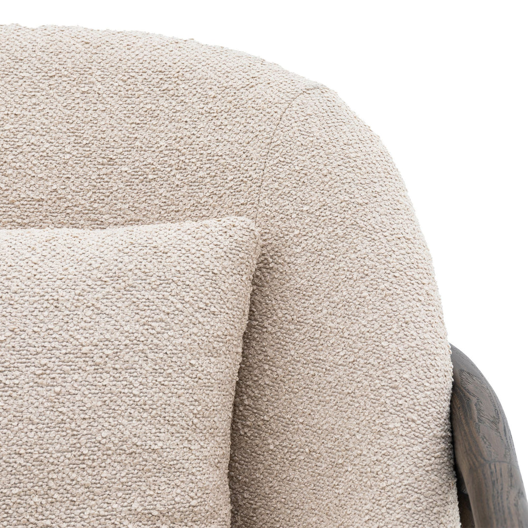 Alegra Taupe Armchair