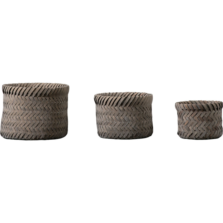 Charlbury Basket Grey Set of 3