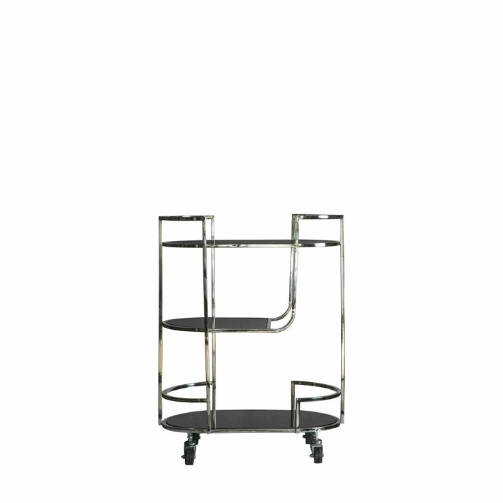 Beauchamp Drinks Trolley Silver