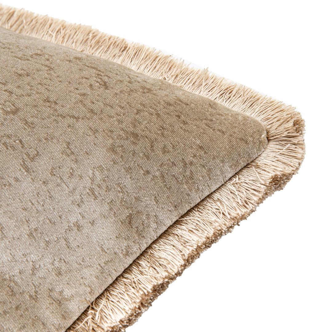 Luxury Cairo Feather Filled Cushion | Natural