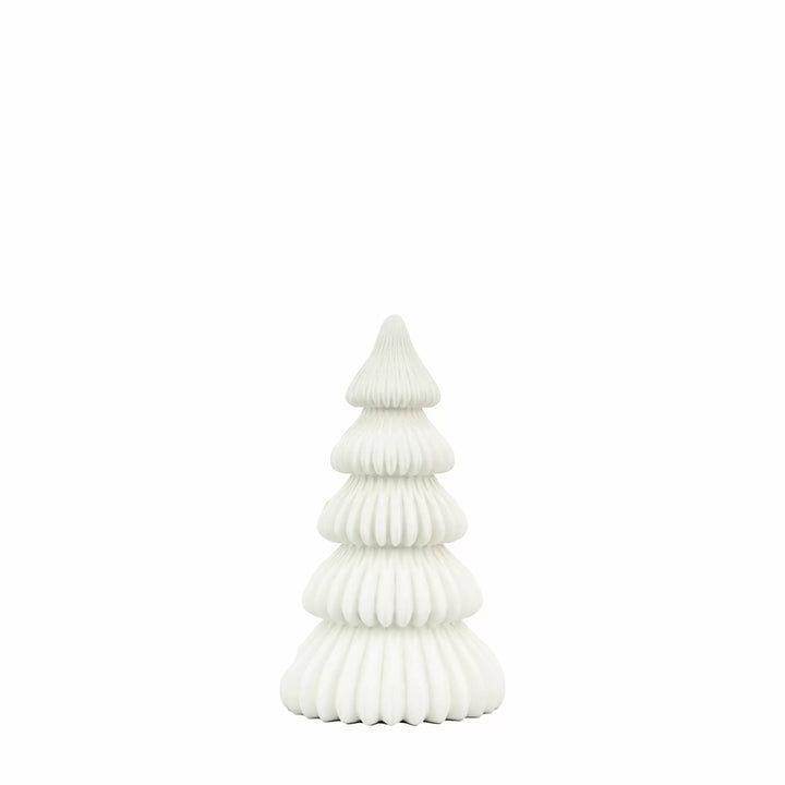 Pearly Warm White Christmas Tree Small 25cm | 2pk