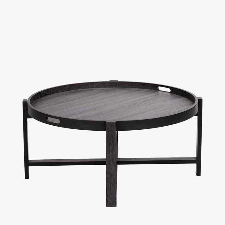 Marmara Dark Grey Oak Veneer Coffee Table