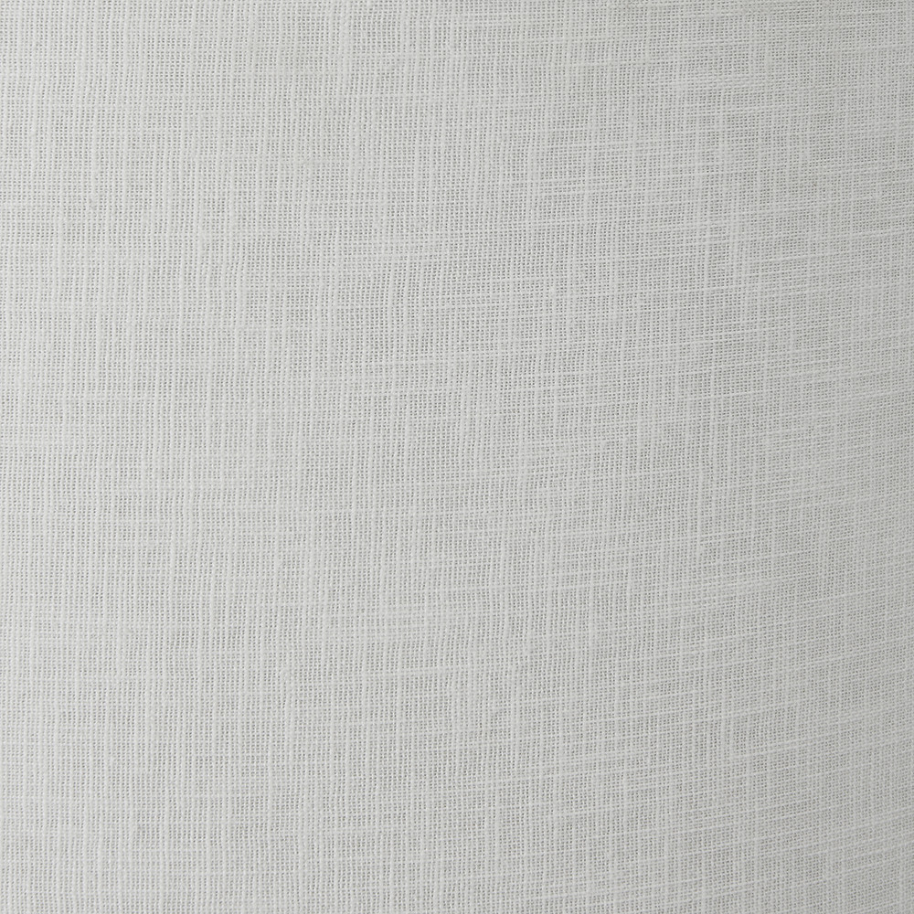 Aurelio Brass and Black Metal Textured Table Lamp Base with Lino 35cm White Self Lined Linen Cylinder Lampshade