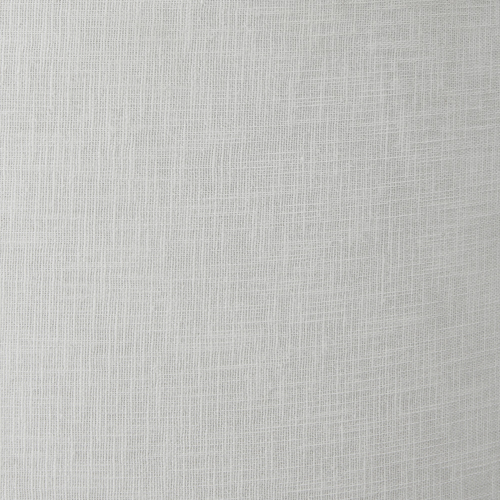 Aurelio Brass and Black Metal Textured Table Lamp Base with Lino 35cm White Self Lined Linen Cylinder Lampshade