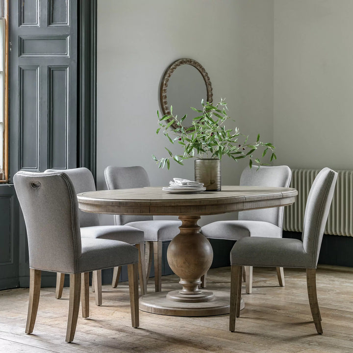 Saint Lucia Round Extending Dining Table