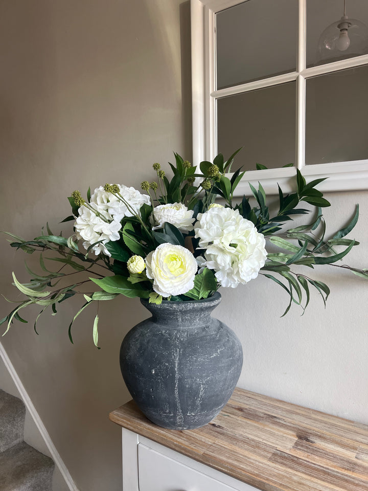 Amalfi Grey Vase