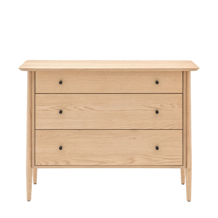 Hatfield 3 Drawer Chest Natural