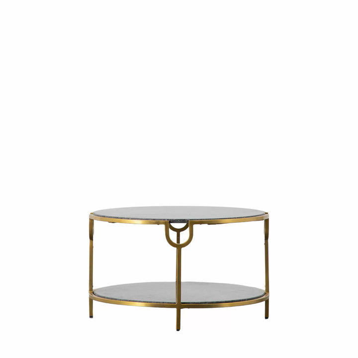 Weston Coffee Table Black Marble