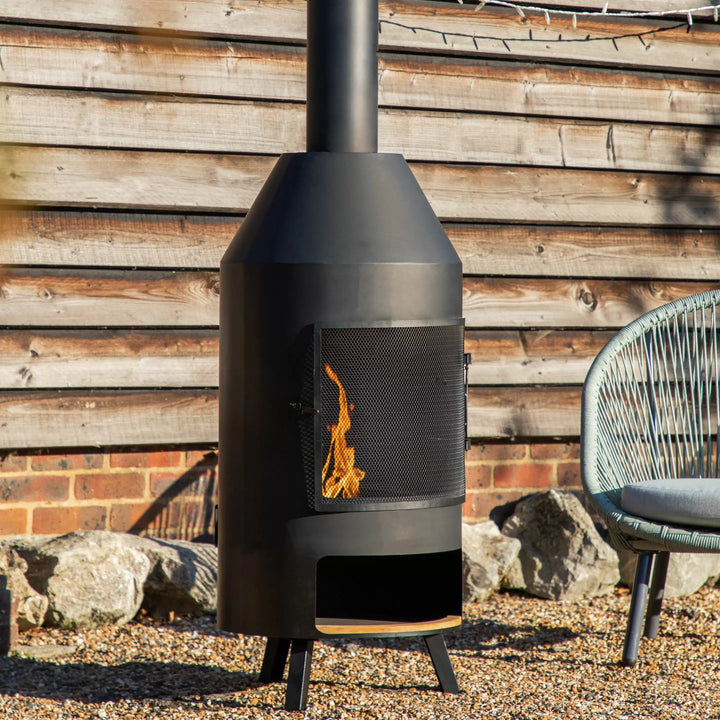 Bologna Chiminea with Pizza Shelf