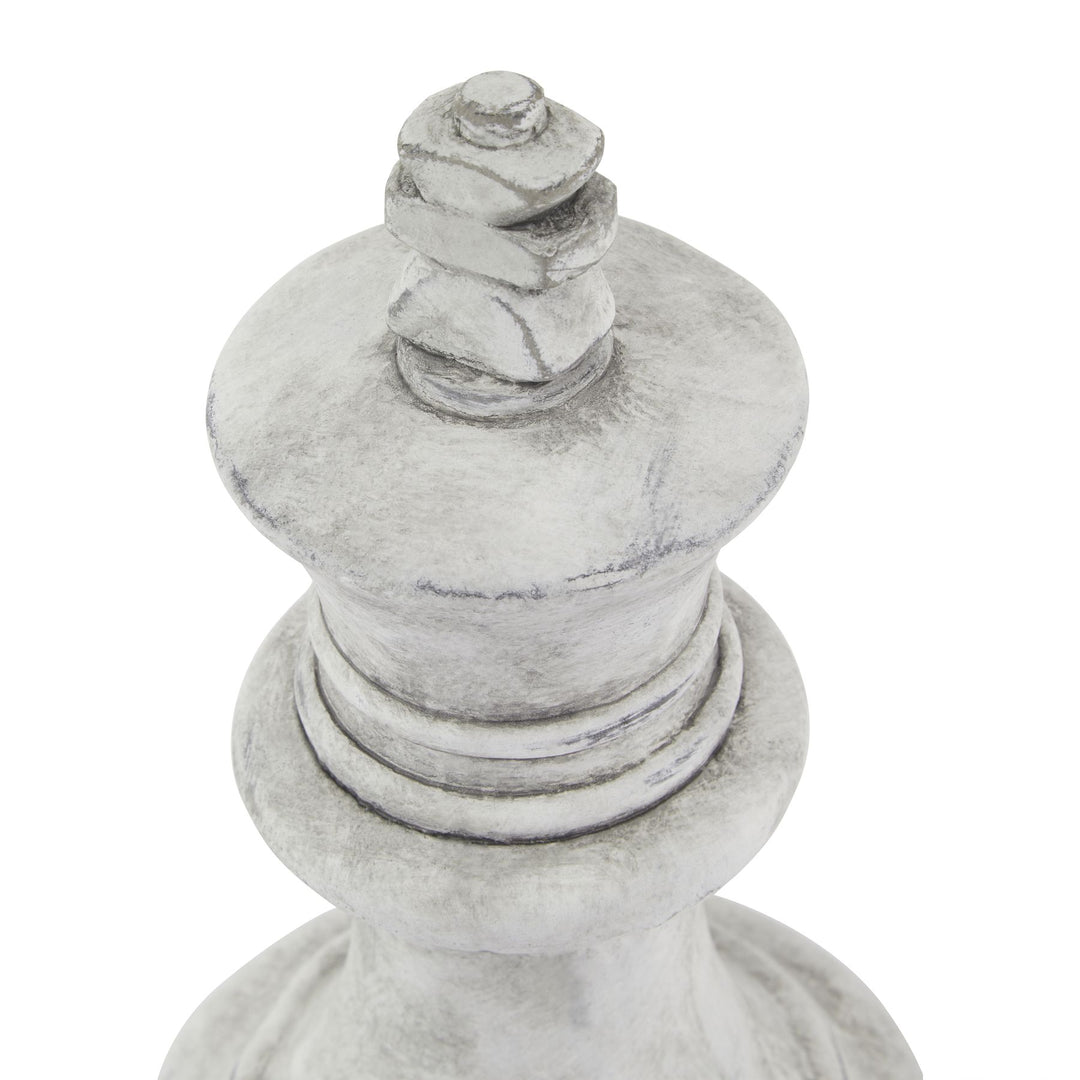 Athena Stone King Chess Piece 28cm