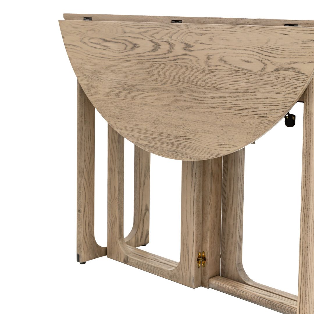 Craft Folding Dining Table | Smoked