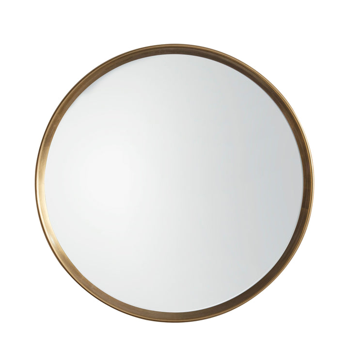 Harvey Gold Round Mirror